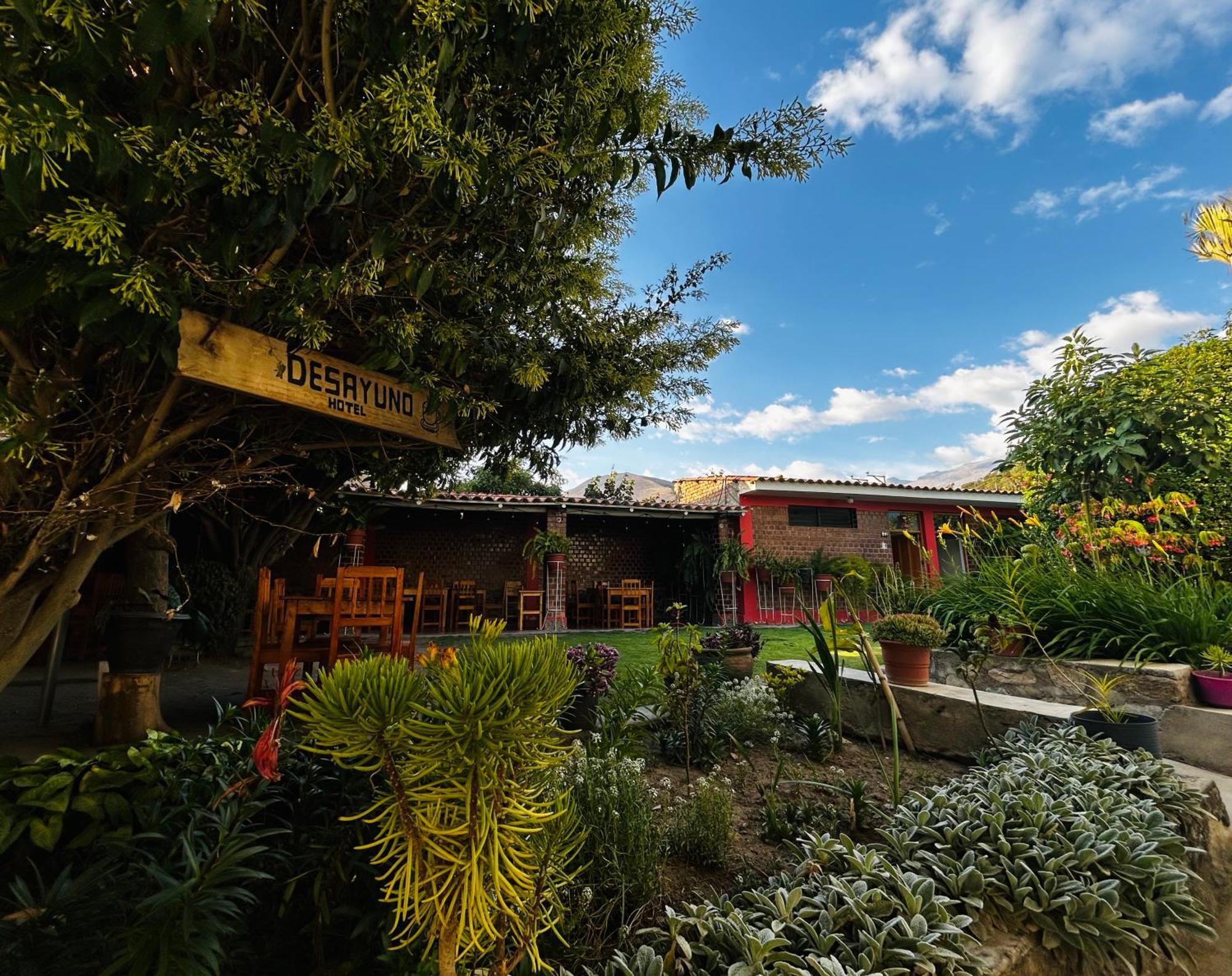 Alpamayo Casa Hotel - Restaurante Yungay Eksteriør billede